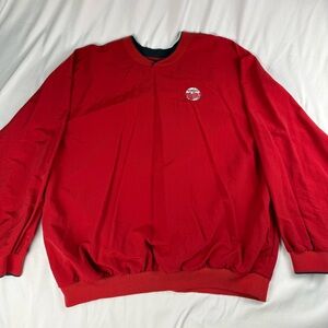 MLB Minnesota Twins Red Windbreaker Jacket